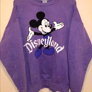 Retro style Mickey Disneyland sweatshirt XL